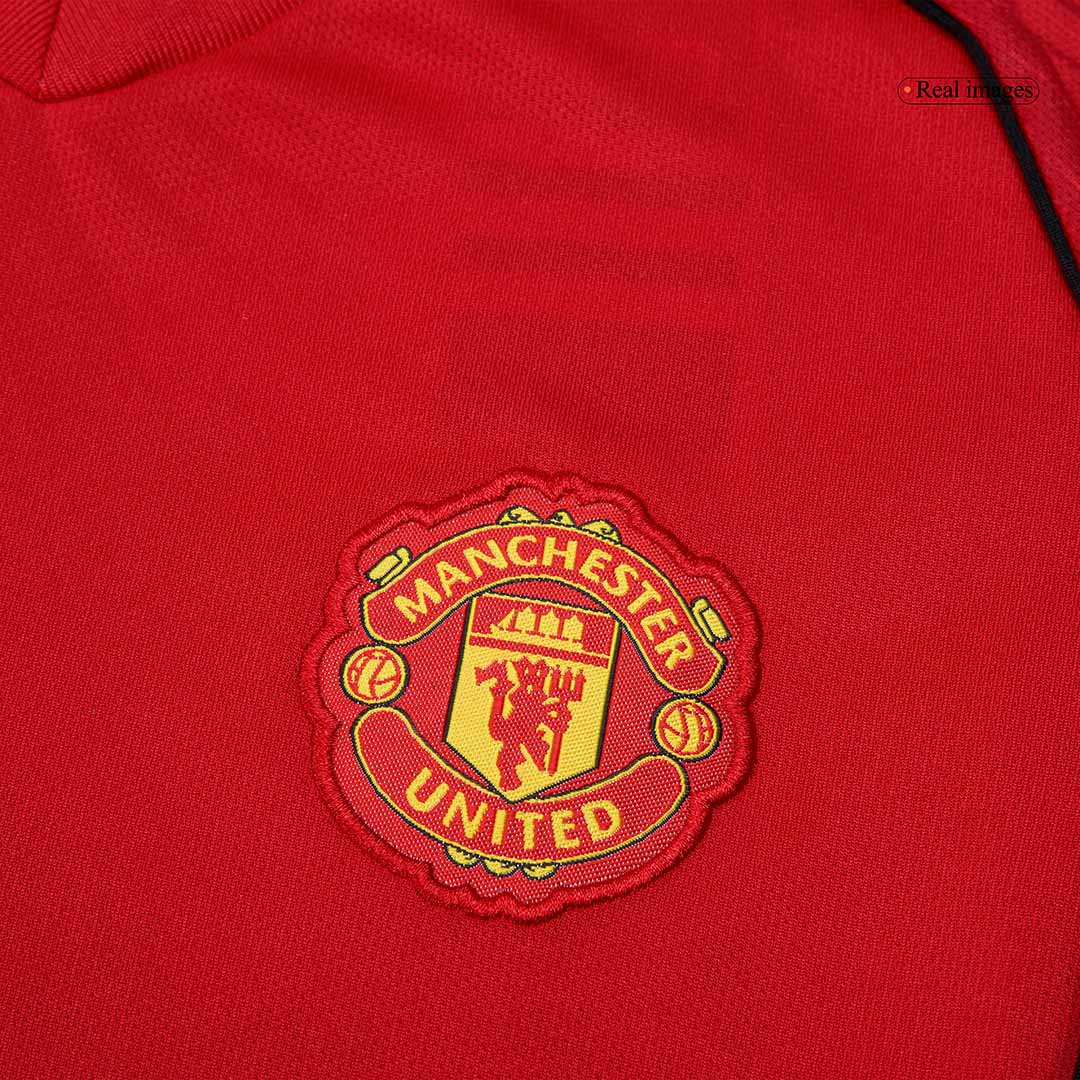 Manchester United Tröja 2025/26 Hemmaställ Röd Barn-9