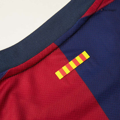 Barcelona Tröja 2024/25 Hemma Röd & Blå Final-4