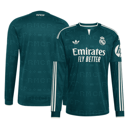 Real Madrid Tröja 2026/27 Borta Långärmad Grön-2