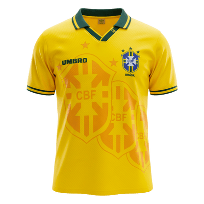 Brasilien Hemmatröja 1994 Retro Tröja
 Gul