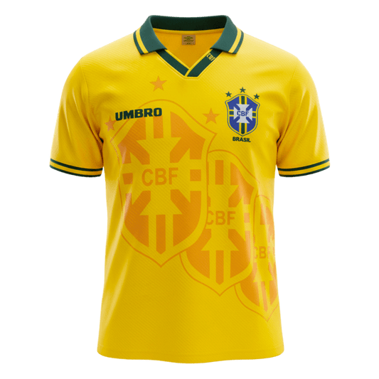 Brasilien Hemmatröja 1994 Retro Tröja
 Gul