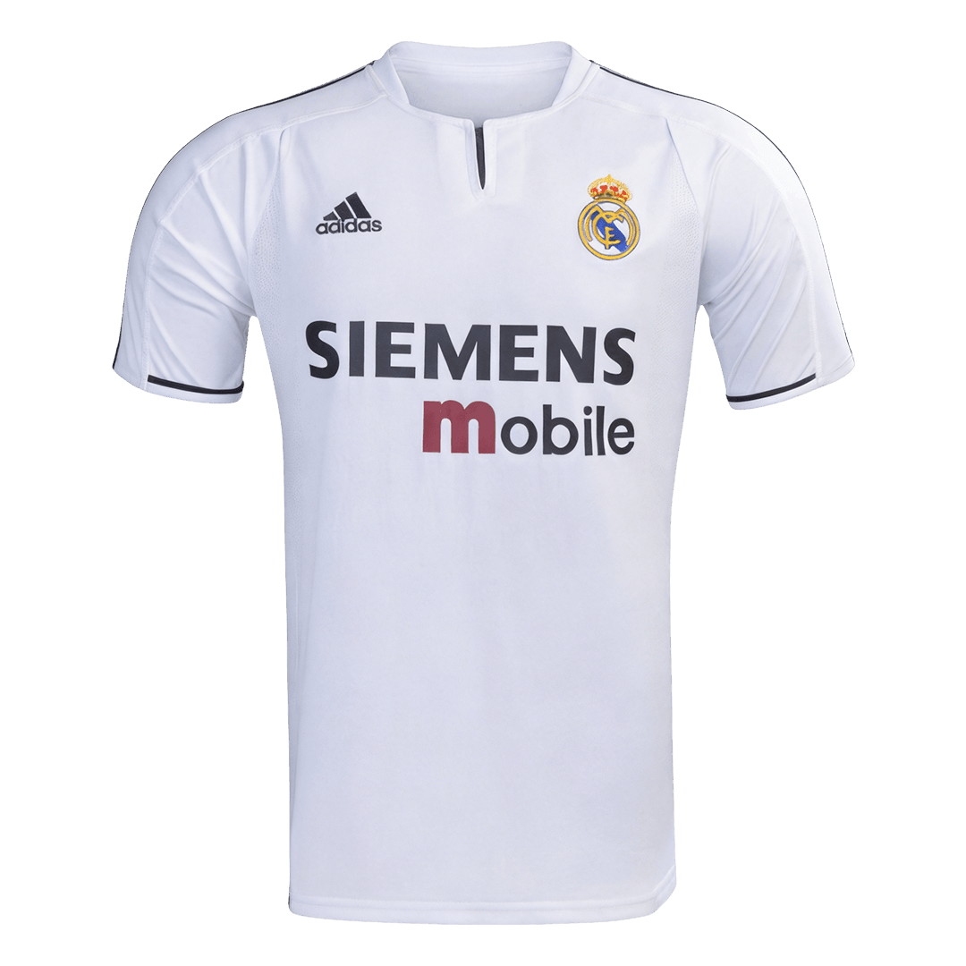 Real Madrid Hemmatröja 2003/04 Retro Tröja
 Vit
