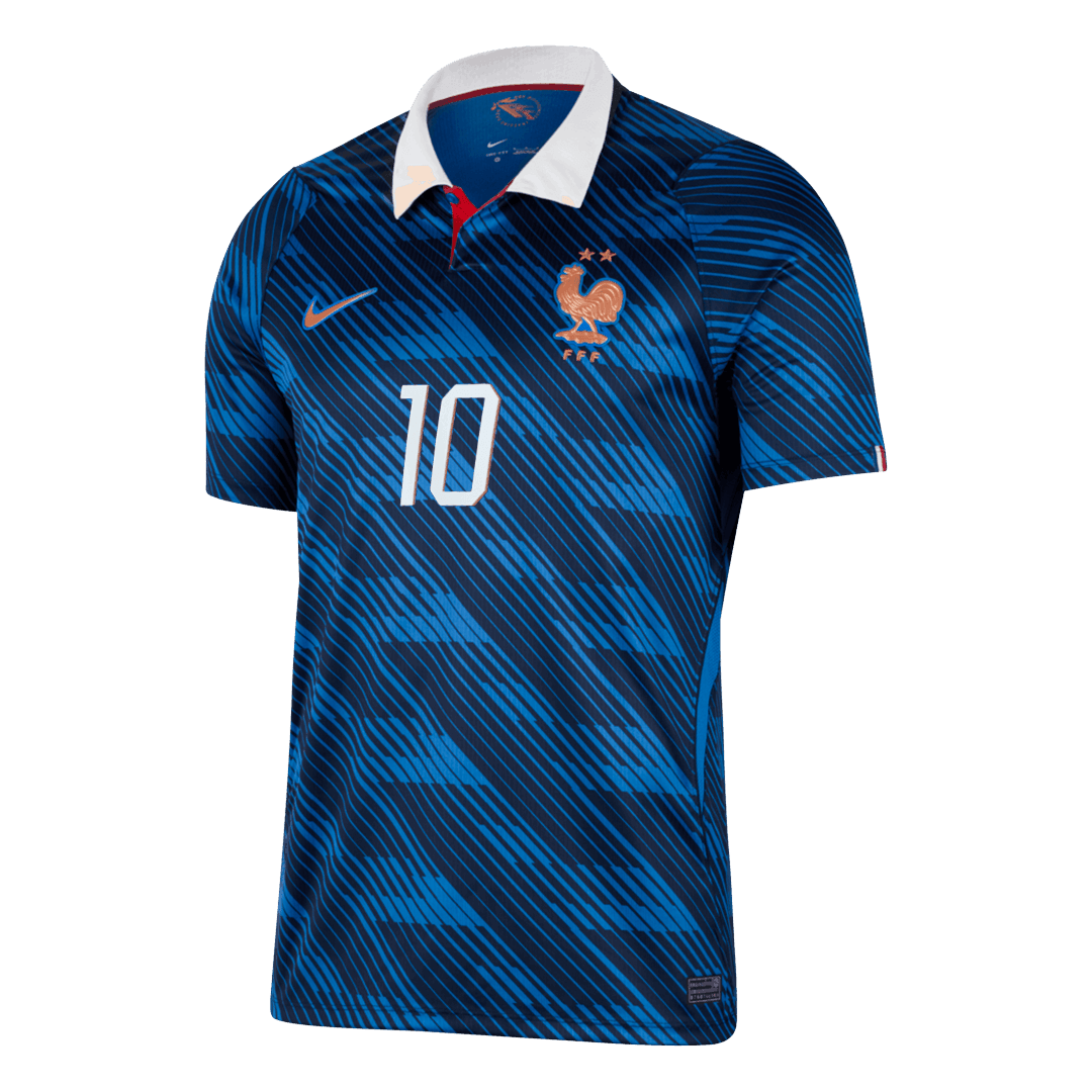 Frankrike Tröja MBAPPE #10 2026 Hemma Blå-7