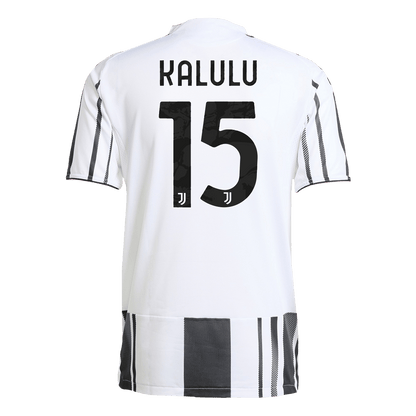 Juventus Tröja KALULU #15 2025/26 Hemma Svart & Vitt-2