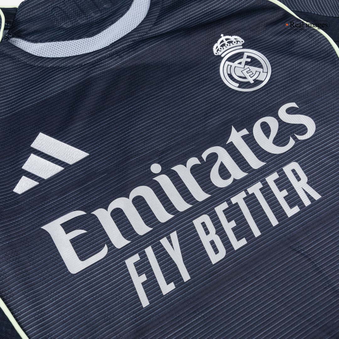Real Madrid Tröja 2025/26 Borta Autentisk Mörkblå-5