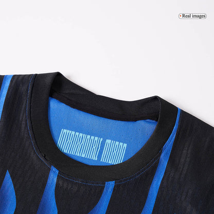 Inter Milan Tröja PAVARD #28 2025/26 Hemma Autentisk Blå och svart-10