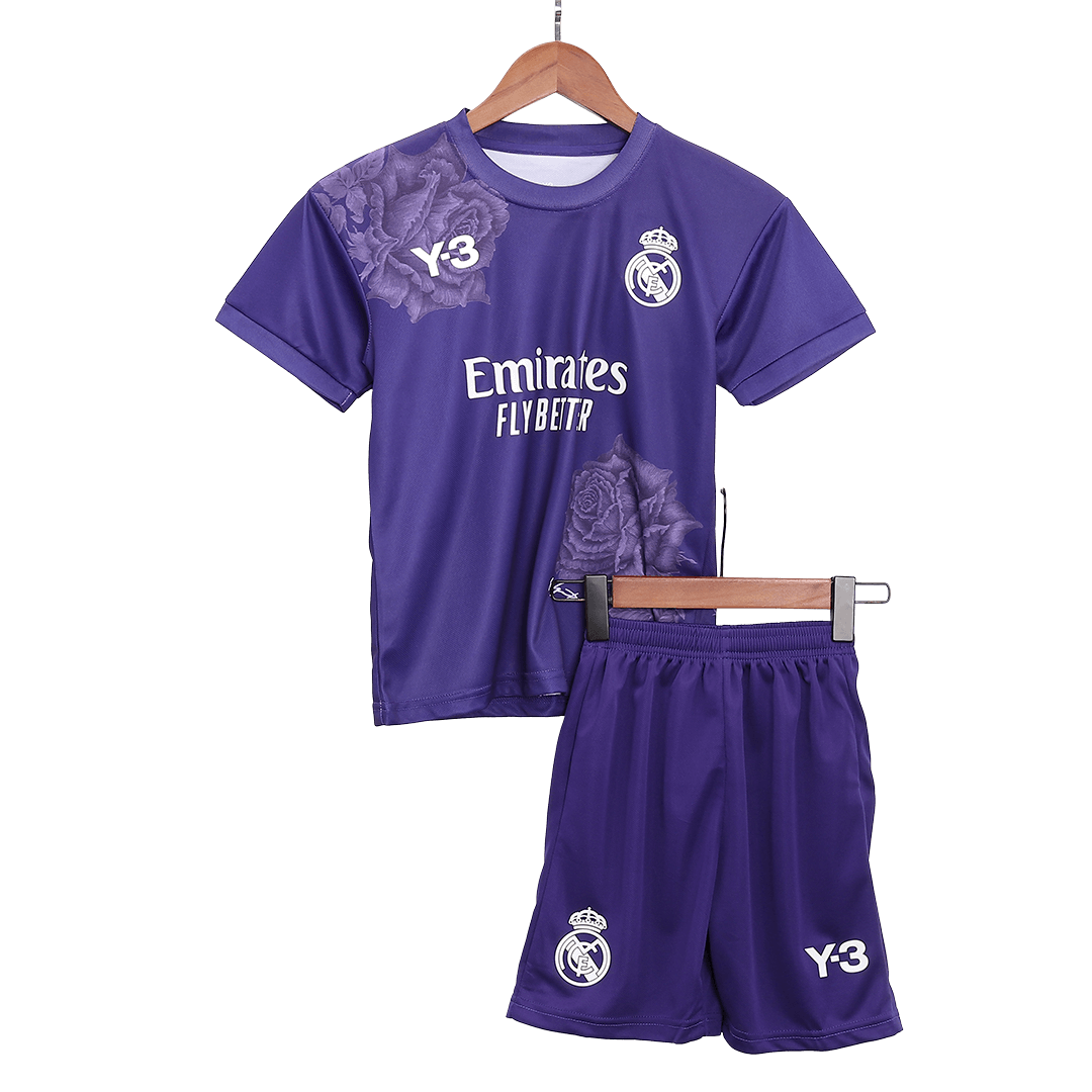 Real Madrid Tröja 2023/24 Fourth Away Lila Barn