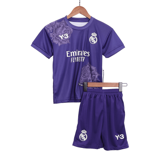 Real Madrid Tröja 2023/24 Fourth Away Lila Barn