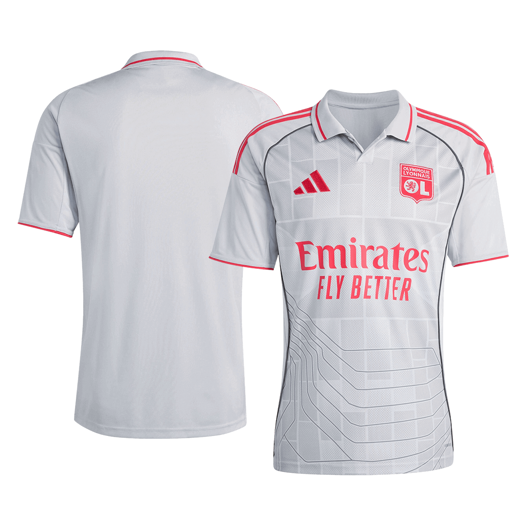 Olympique Lyonnais Tröja 2025/26 Tredje Vit