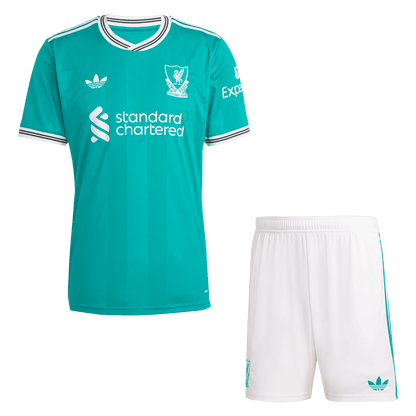 Liverpool Tröja Tredjeställ 2025/26 Grön