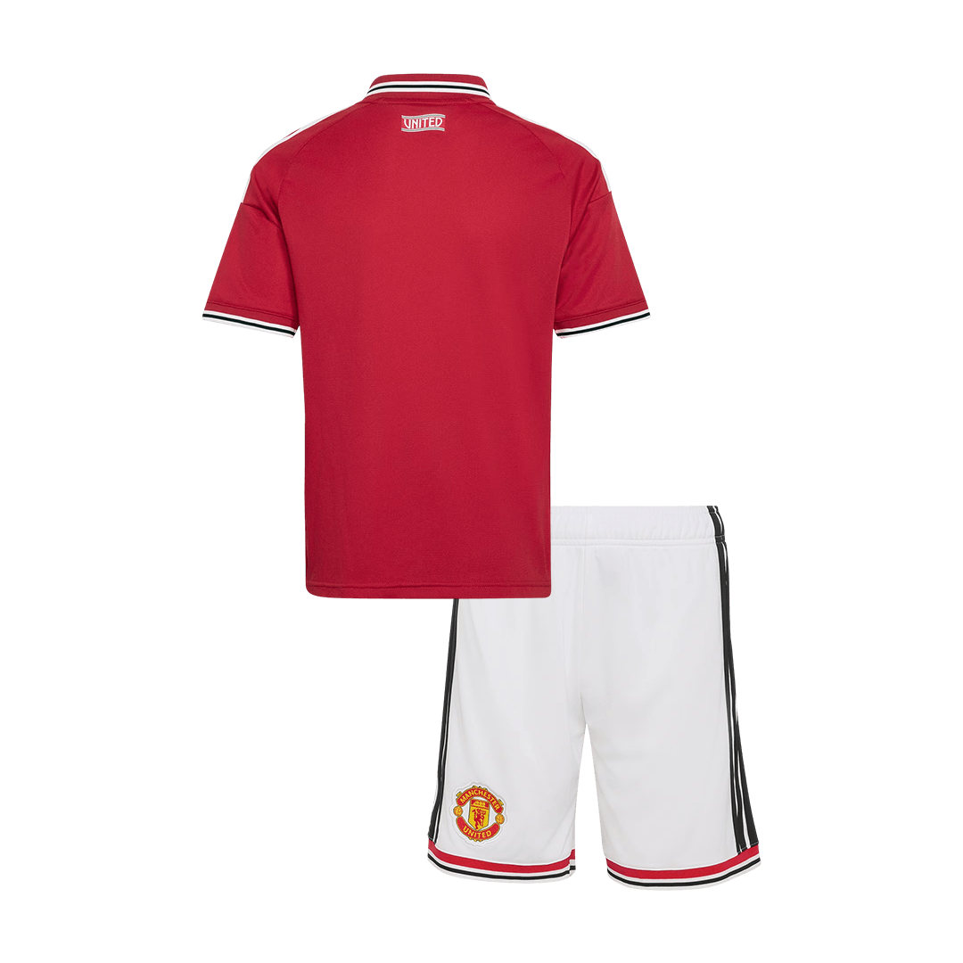 Manchester United Tröja 2026/27 Hemma Röd Barn-2