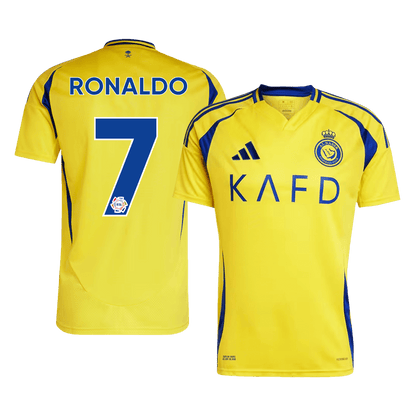 Al Nassr Tröja RONALDO #7 2024/25 Hemma Gul