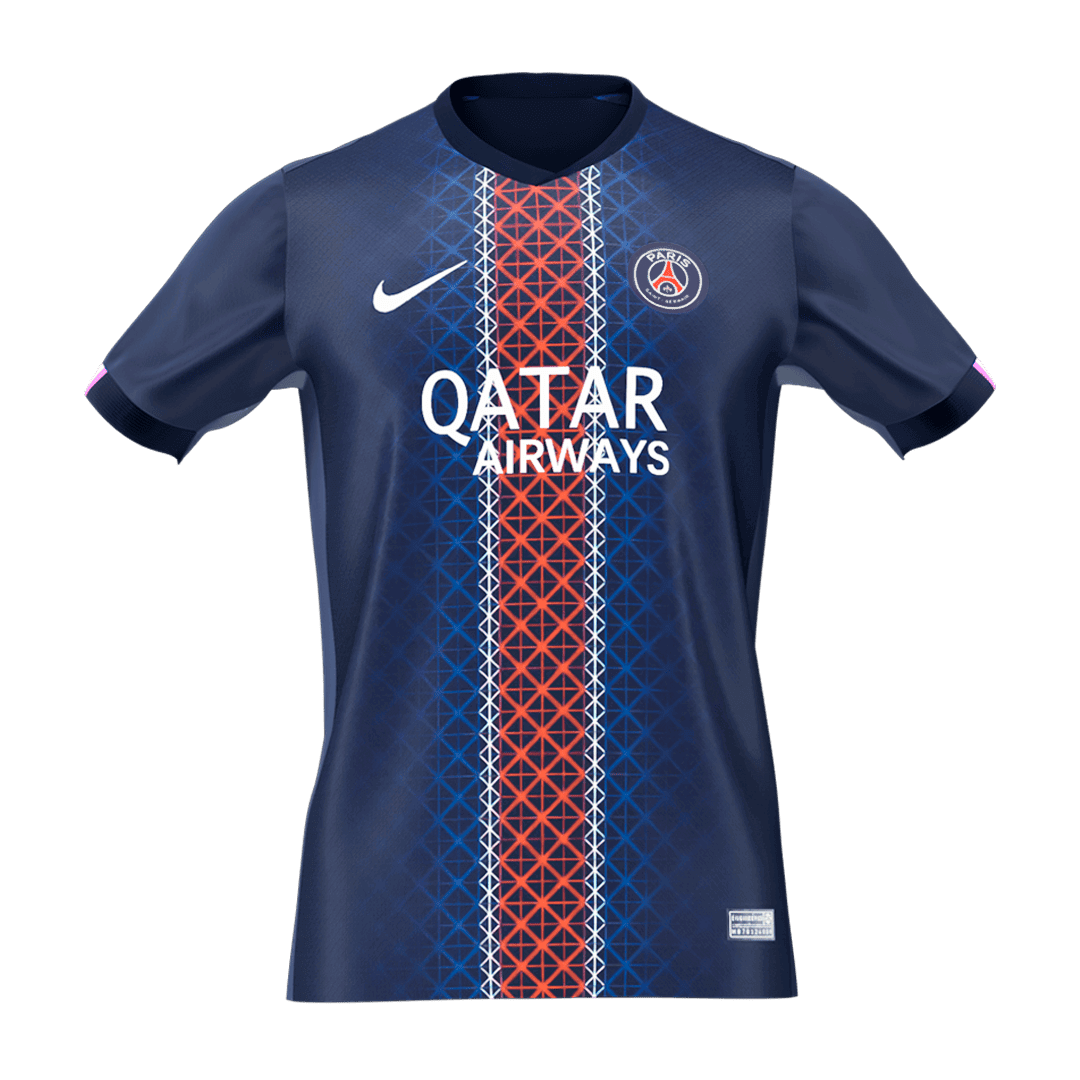 PSG Tröja 2025/26 Hemma Premium Mörkblå-7
