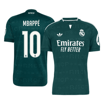 Real Madrid Tröja MBAPPÉ #10 2026/27 Borta Grön