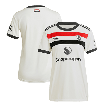 Manchester United Tröja 2024/25 Tredje Vit Dam-12