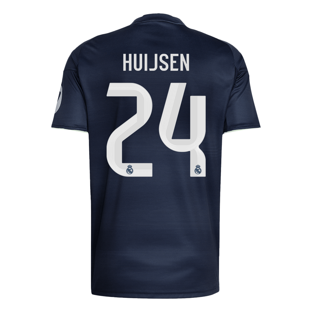 HUIJSEN #24 Real Madrid Tröja 2025/26 Borta Premium Mörkblå