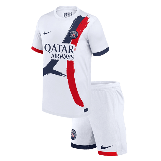 PSG Tröja 2024/25 Borta Vit Barn