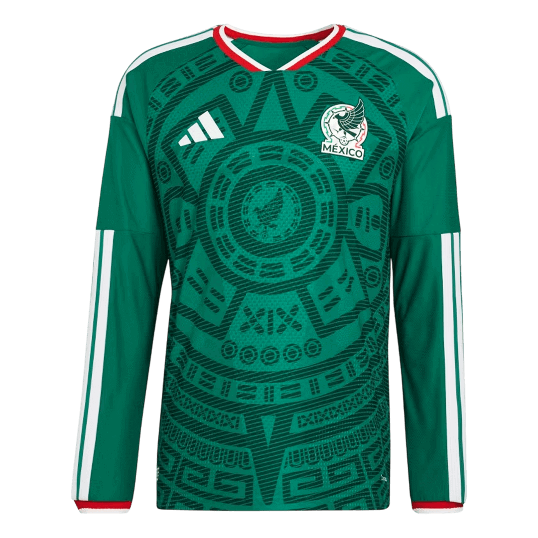 Mexiko Tröja 2026 Hemma Långärmad Grön