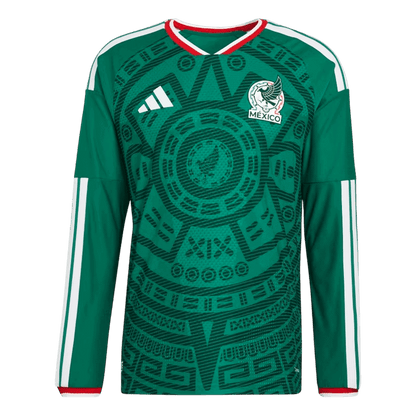 Mexiko Tröja 2026 Hemma Långärmad Grön