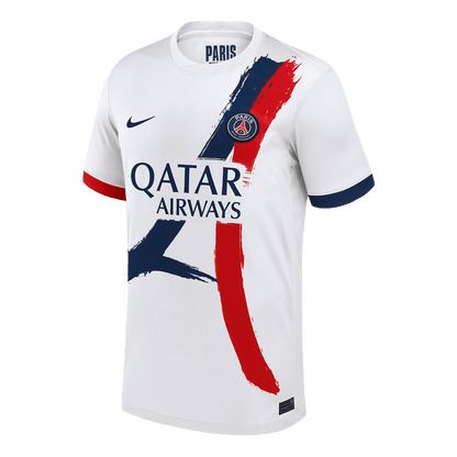 PSG Tröja O.DEMBÉLÉ #10 2025/26 Borta Vit - UCL-12