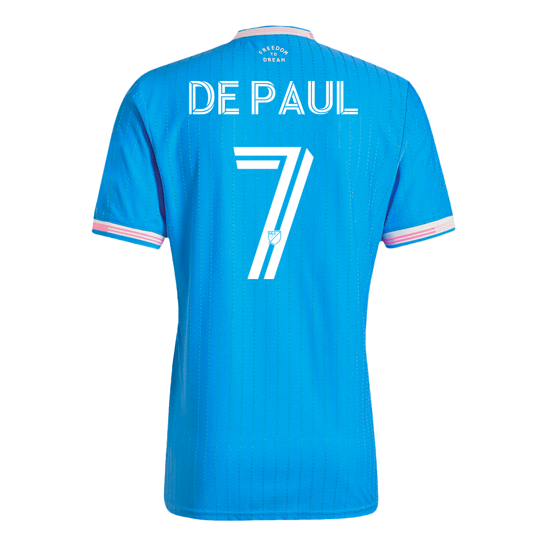 Inter Miami CF Tröja DE PAUL #7 2025 Tredje Blå-12