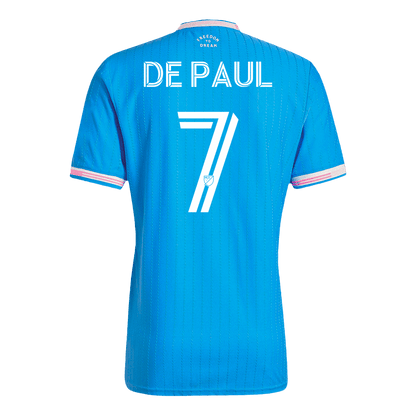 Inter Miami CF Tröja DE PAUL #7 2025 Tredje Blå-12