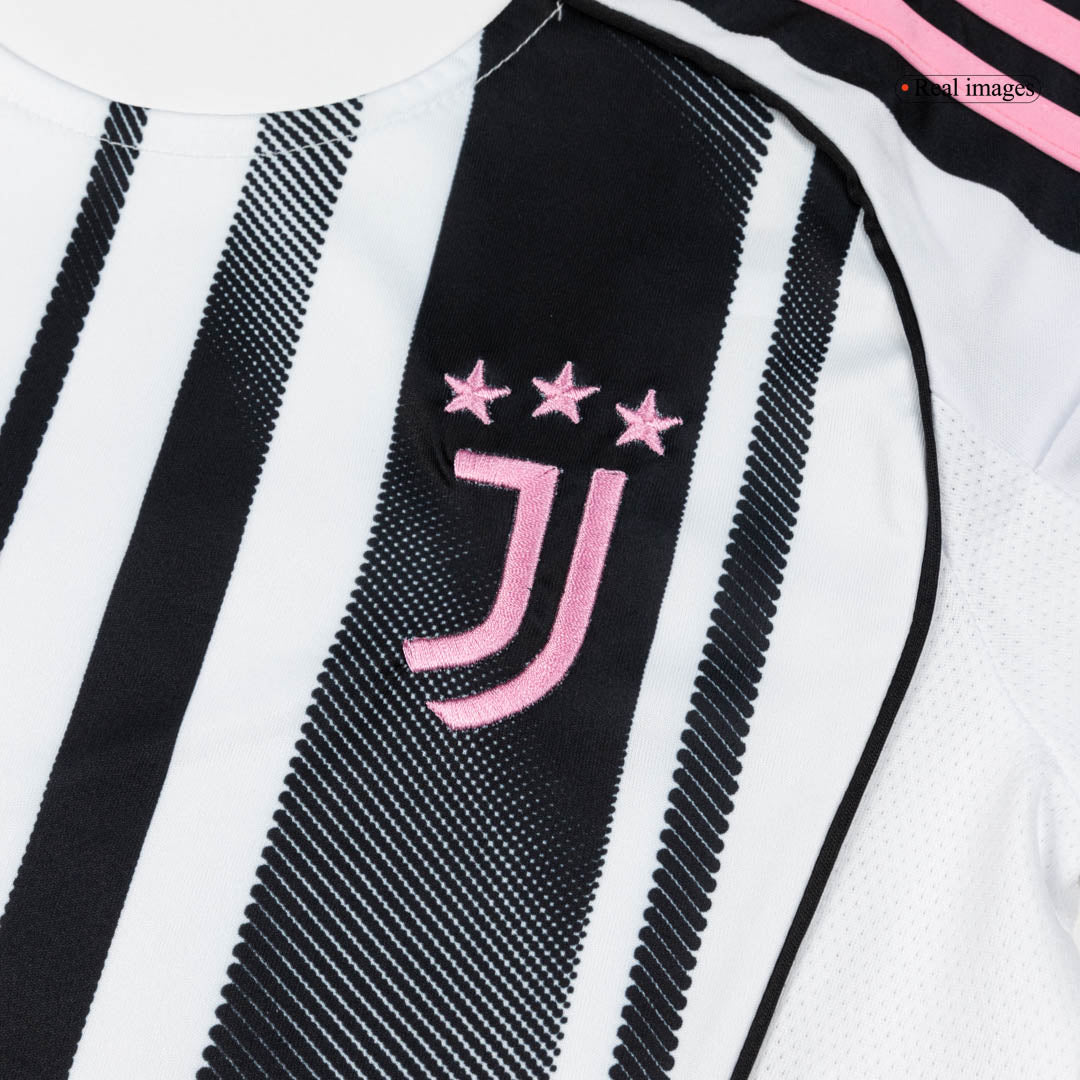 Juventus Tröja 2025/26 Hemma Svart & Vitt Dam-5