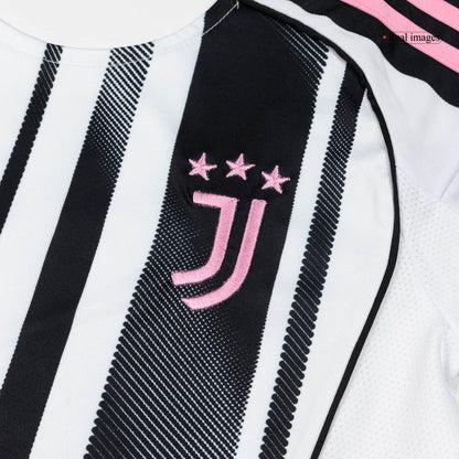 Juventus Tröja 2025/26 Hemma Svart & Vitt Dam-5