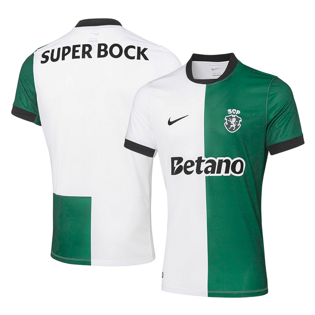 Sporting CP Tröja 2025/26 White&Green