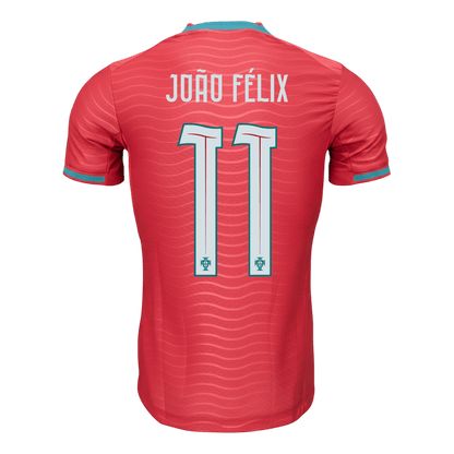 Portugal Tröja JOÃO FÉLIX #11 2026 Hemma Autentisk Röd-9