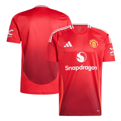 Manchester United Tröja 2024/25 Hemma Röd-11