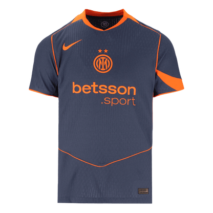 Inter Milan Tröja 2025/26 Tredje Autentisk Mörkblå