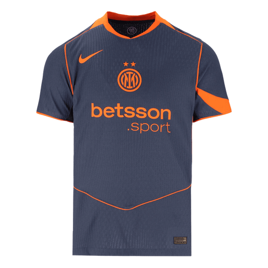 Inter Milan Tröja 2025/26 Tredje Autentisk Mörkblå
