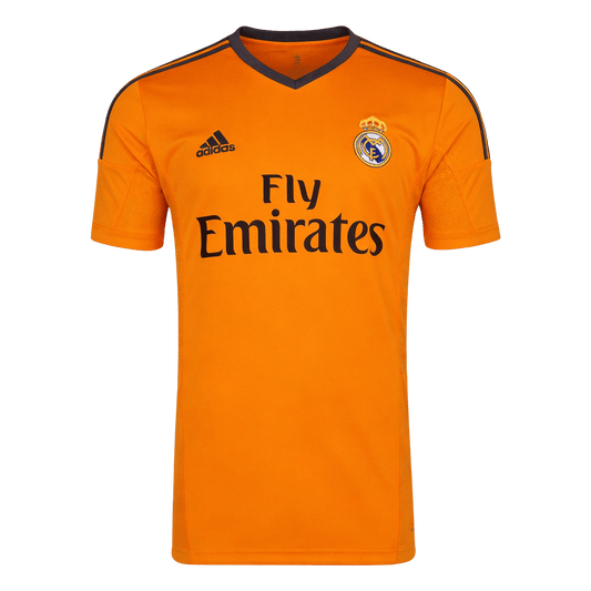 Real Madrid Thirdtröja 2013/14 Retro Tröja
 Orange