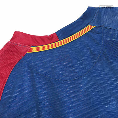 XAVI #6 Barcelona Hemmatröja 2008/09 Retro Tröja
 Blue&Red - UCL Final-5