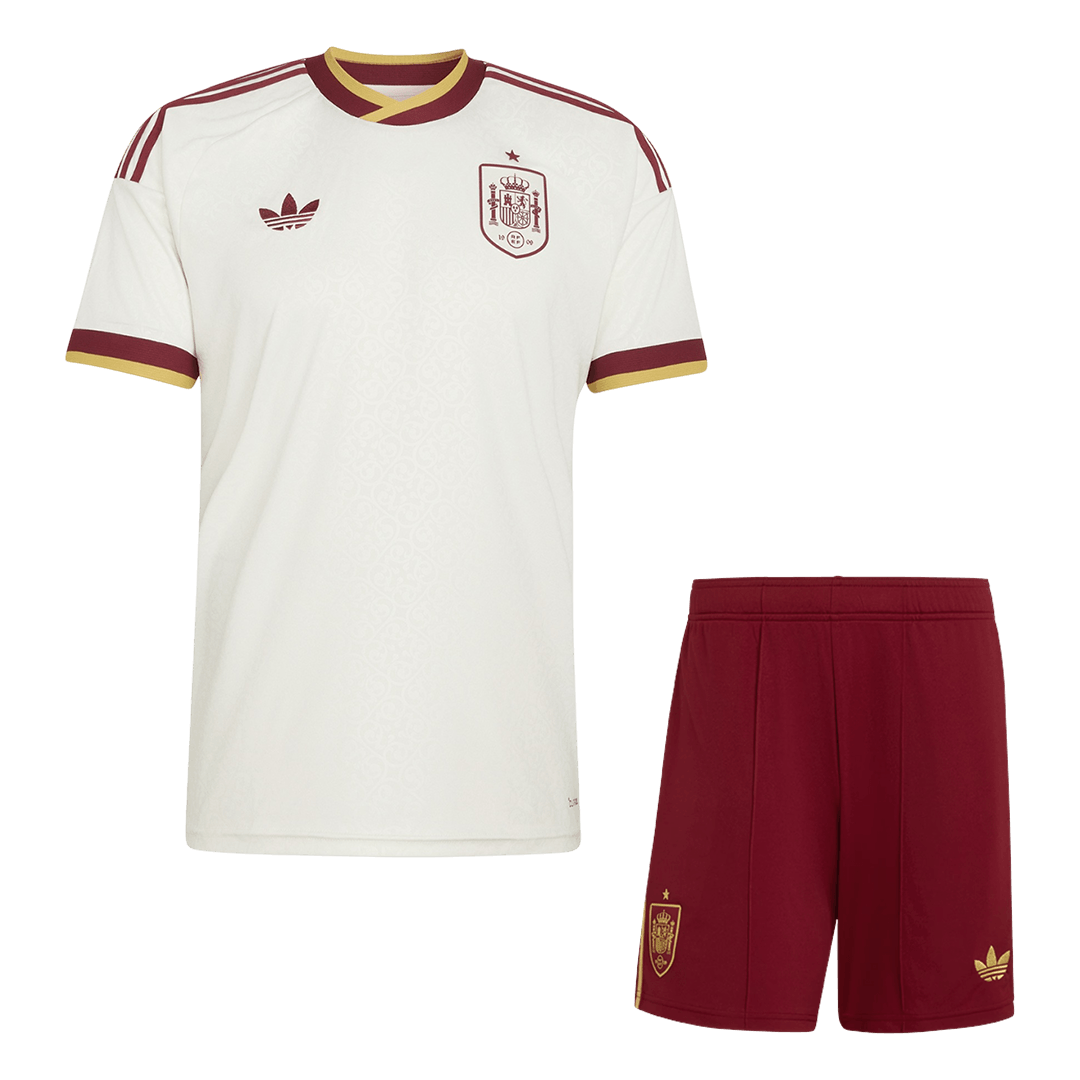 Spanien Tröja Bortaställ 2026 Vit