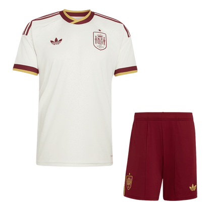 Spanien Tröja Bortaställ 2026 Vit