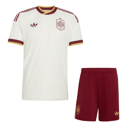 Spanien Tröja Bortaställ 2026 Vit