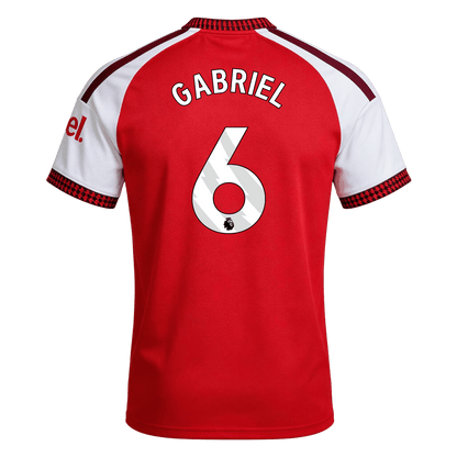 Arsenal Tröja GABRIEL #6 2026/27 Hemma Autentisk Röd-3