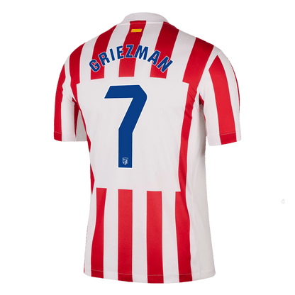 Atletico Madrid Tröja GRIEZMANN #7 2025/26 Hemma Röd & Vit-11
