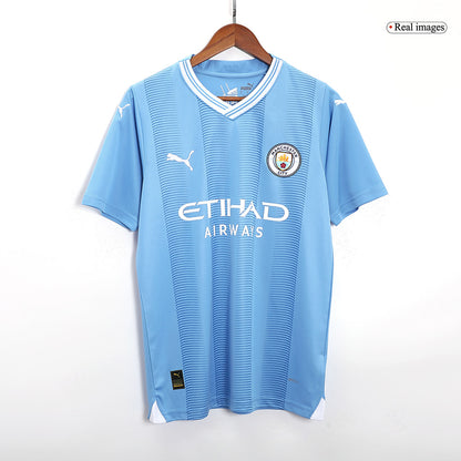 Manchester City Tröja FODEN #47 2023/24 Hemma Blå-11