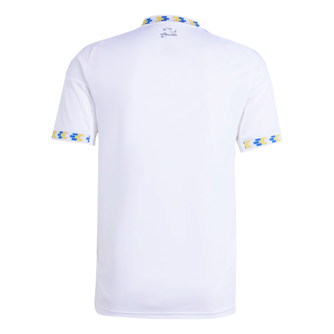 Leeds United Tröja 2025/26 Hemma Vit