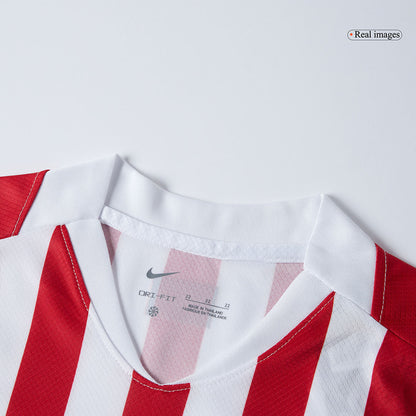 Atletico Madrid Tröja 2025/26 Hemmaställ Röd & Vit Barn-11