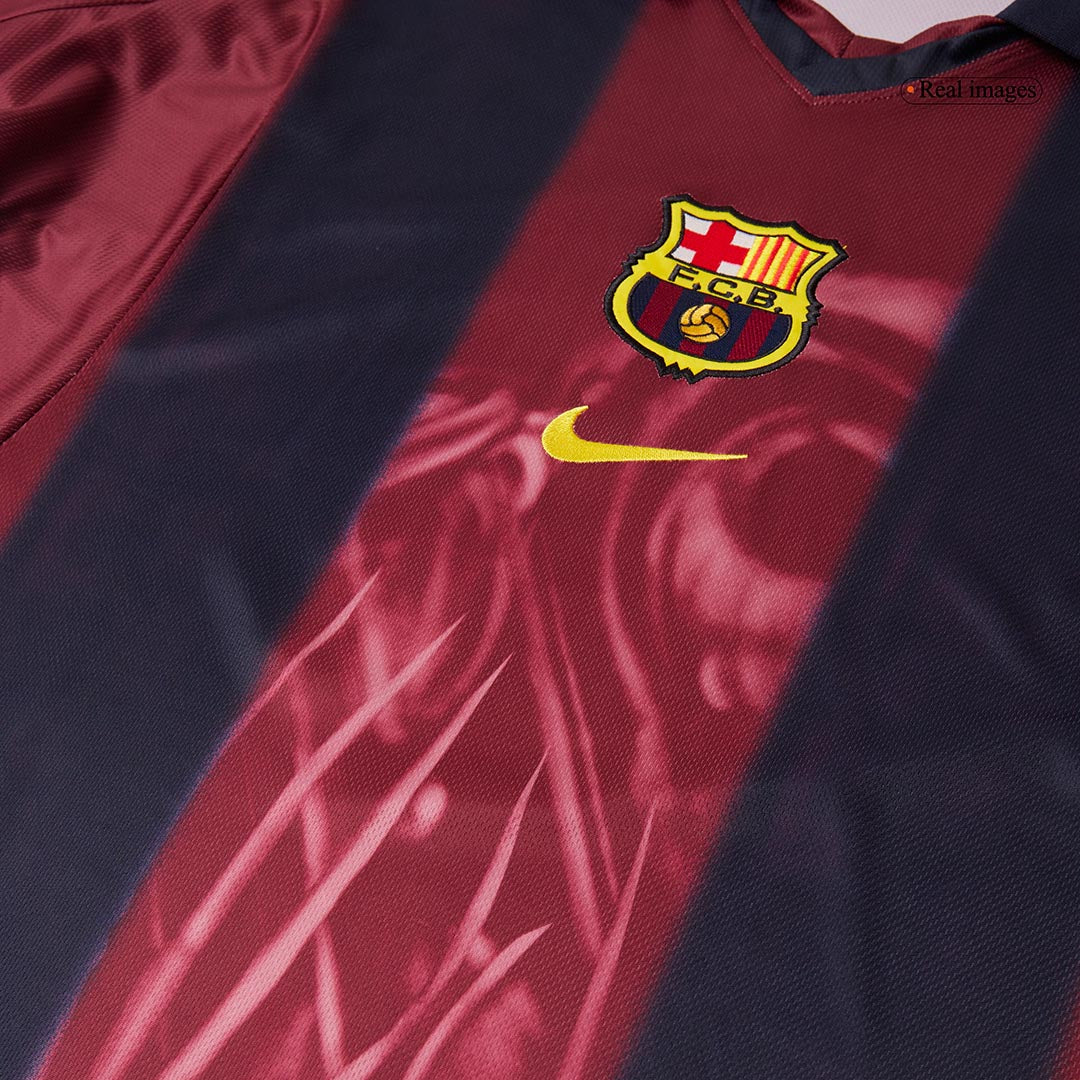Barcelona Hemmatröja 2000/01 Retro Tröja
 Röd & Blå-8