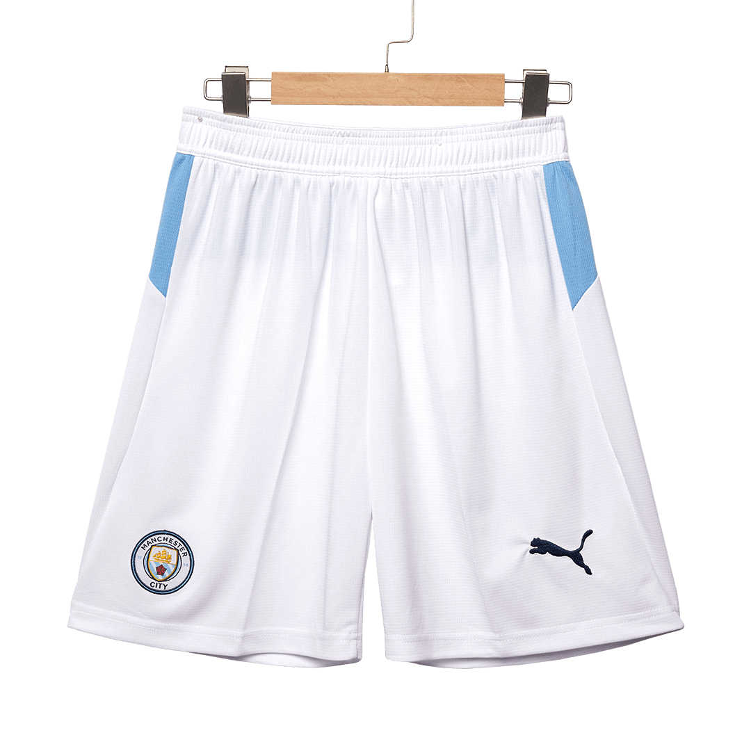 Manchester City Shorts 2025/26 Hemma Vit