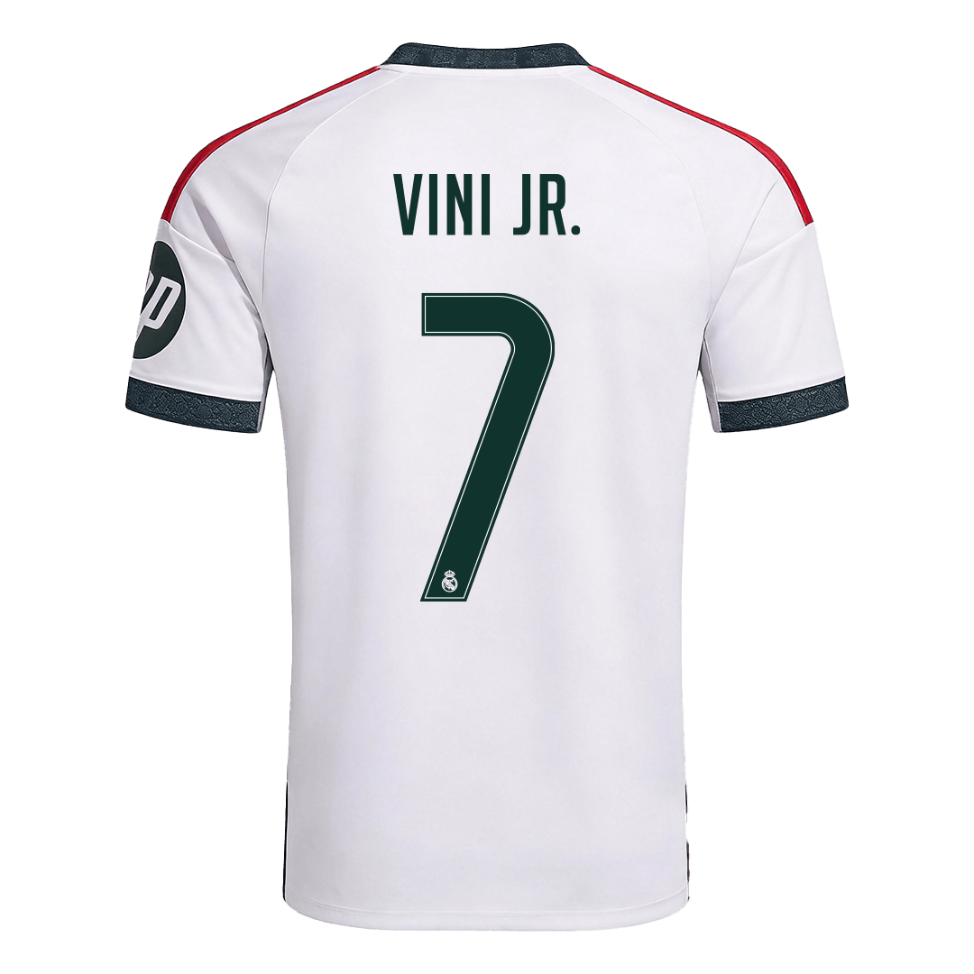 VINI JR. #7 Real Madrid Tröja 2026/27 Hemma Premium Vit-6