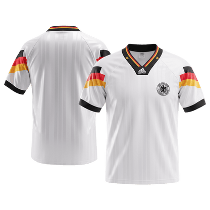 Tyskland Hemmatröja 1992 Retro Tröja
 Vit-7