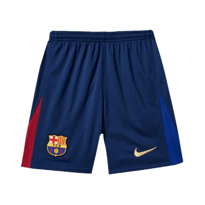 Barcelona Shorts 2024/25 Hemma Mörkblå