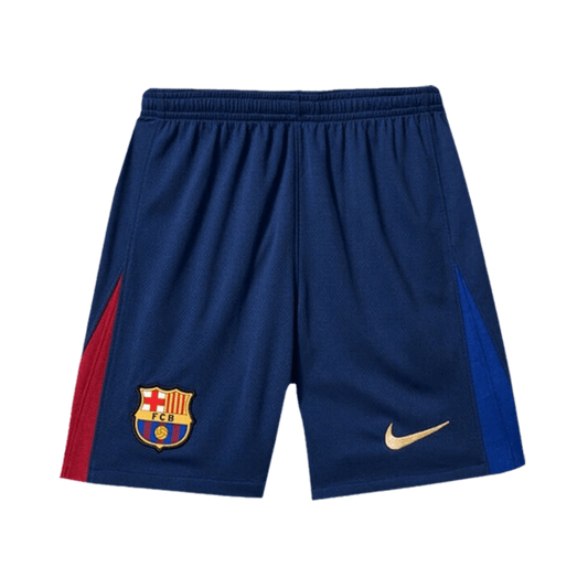 Barcelona Shorts 2024/25 Hemma Mörkblå