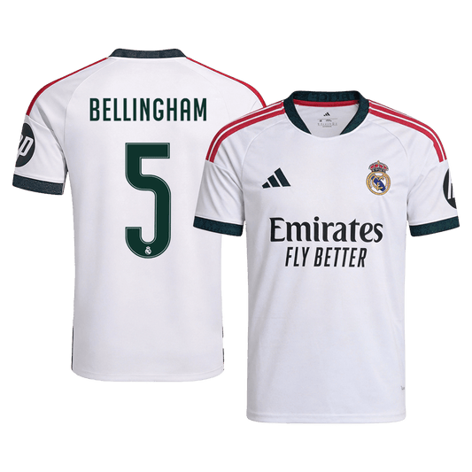 BELLINGHAM #5 Real Madrid Tröja 2026/27 Hemma Premium Vit